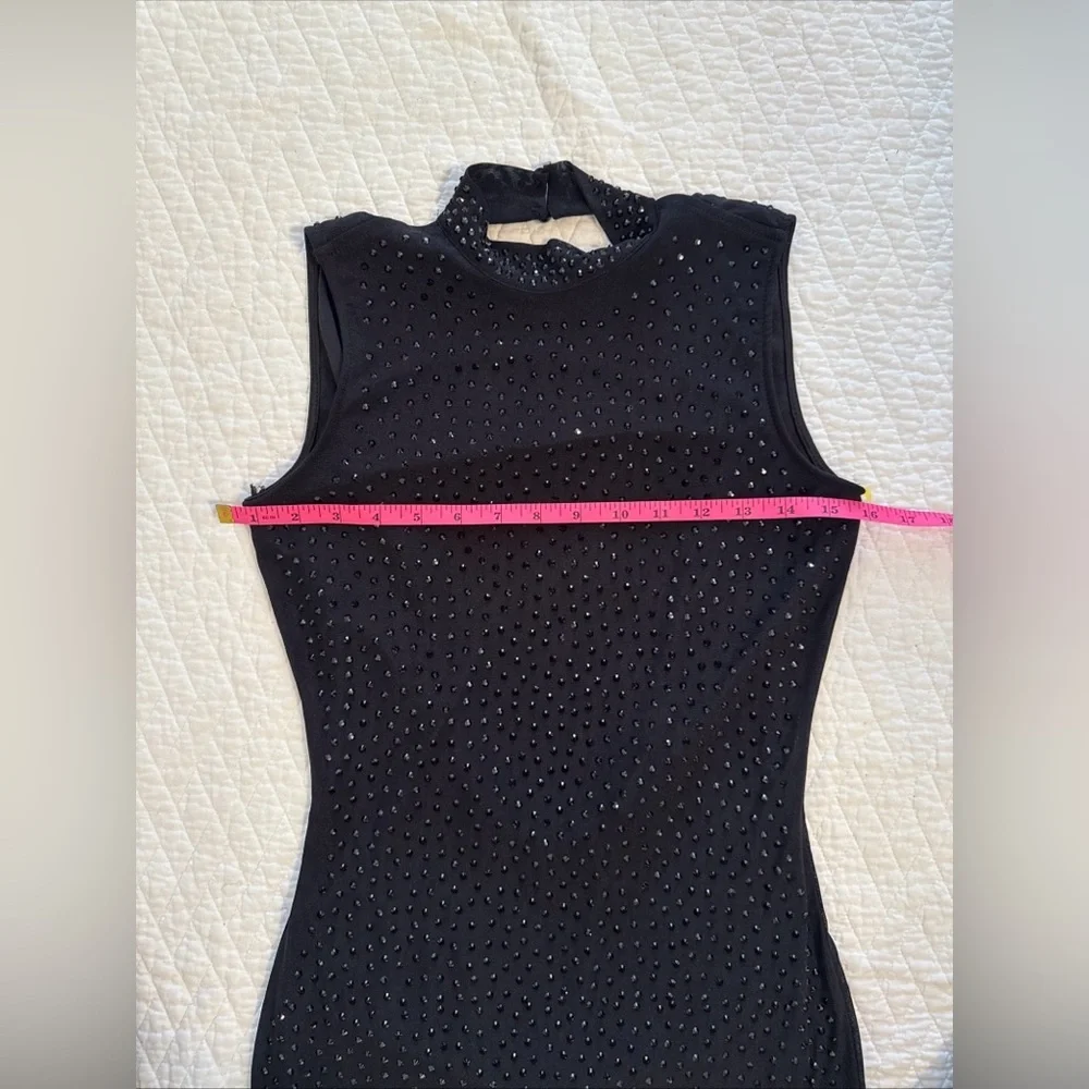 Fashion Nova Black Sleeveless Halter Bodycon Maxi - Picture 12 of 13